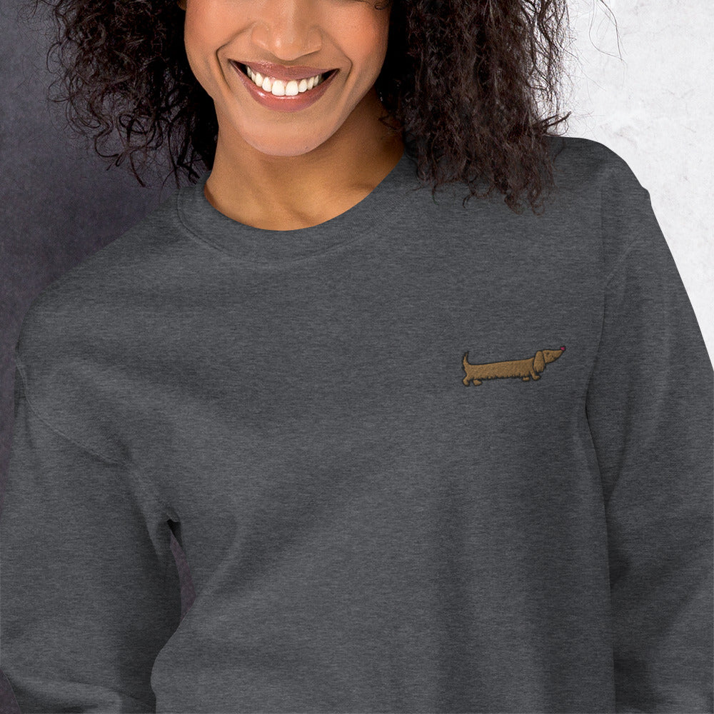 Unisex Embroidered Weenie Sweatshirt