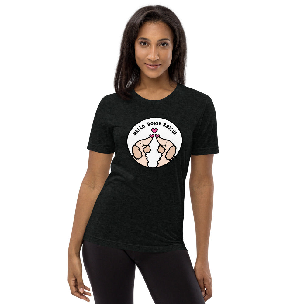 Unisex Hello Doxie Short sleeve t-shirt